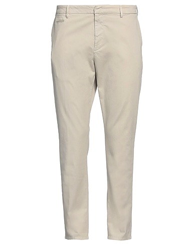 DONDUP Casual trouser Light grey 98% Cotton, 2% Elastane