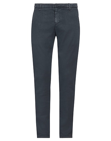 DONDUP Casual pants Navy 54% Linen, 43% Lyocell, 3% Elastane