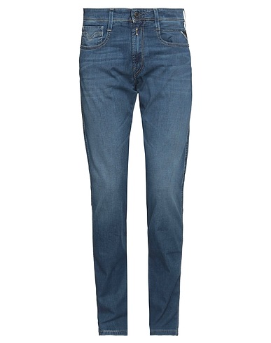 REPLAY Pantalones vaqueros Azul marino 91% Algodón, 6% Elastomultiéster, 3% Elastán