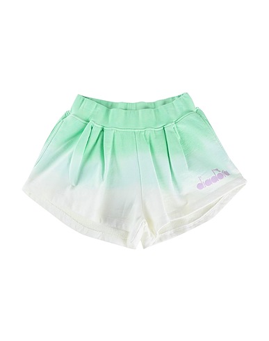 DIADORA Shorts & Bermuda Light green 100% Cotton