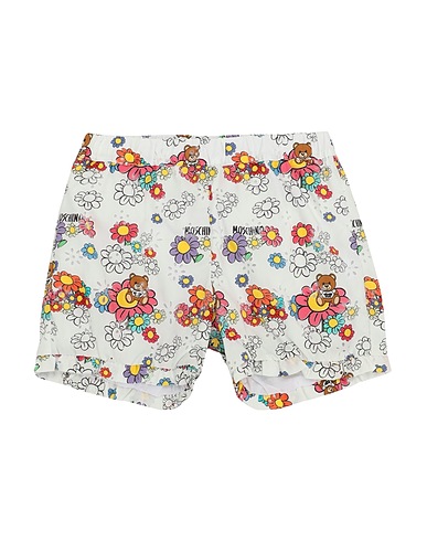 MOSCHINO BABY Shorts & Bermuda White 100% Cotton