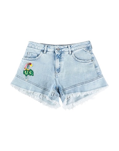 REPLAY & SONS Shorts jeans Blu 96% Cotone, 4% Elastomultiestere