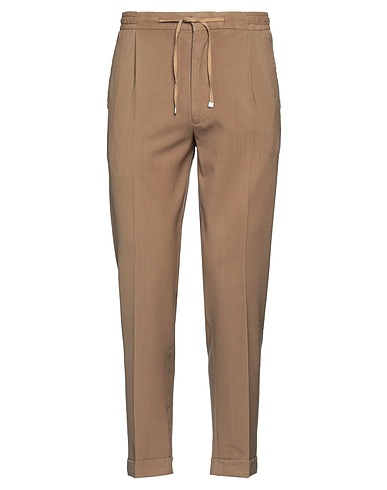 LARDINI Casual trouser Khaki 100% Wool