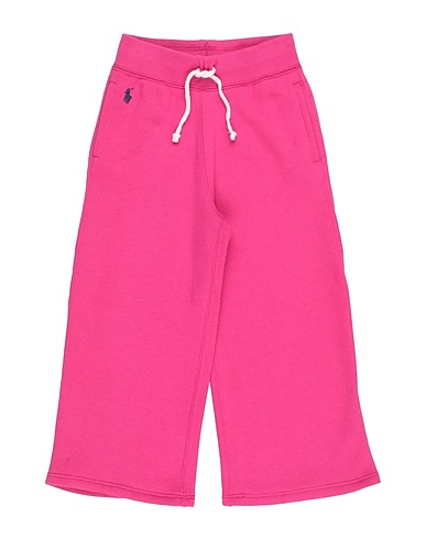 POLO RALPH LAUREN Pantalone Fleece Wide-Leg Sweatpant Fucsia 60% Cotone, 40% Poliestere riciclato