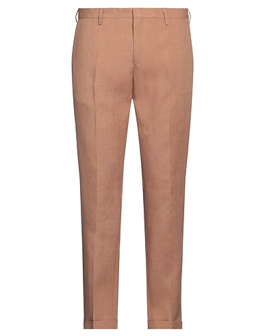 PAUL SMITH Casual trouser Brown 100% Linen