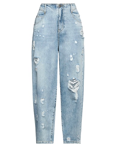 PINKO Denim pants Blue 100% Cotton