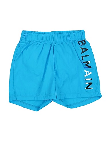 BALMAIN Shorts & Bermuda Azure 100% Polyester