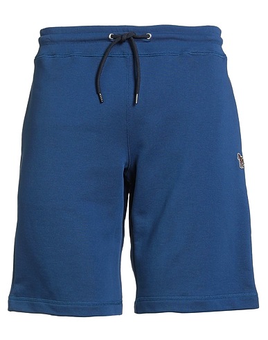PS PAUL SMITH Shorts & Bermuda Navy blue 100% Cotton