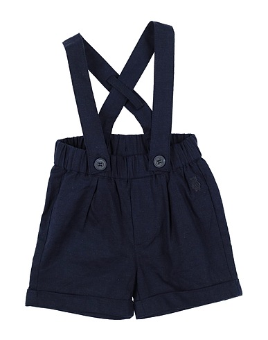 MINIBANDA by SARABANDA Shorts & Bermuda Navy blue 55% Linen, 43% Viscose, 2% Elastane
