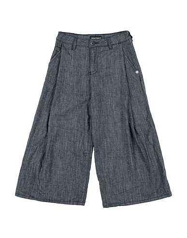 EMPORIO ARMANI Pantalone Blu 81% Cotone, 16% Lino, 3% Elastan