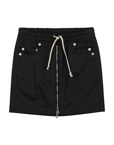 RICK OWENS Skirt 100% Cotton, Elastane