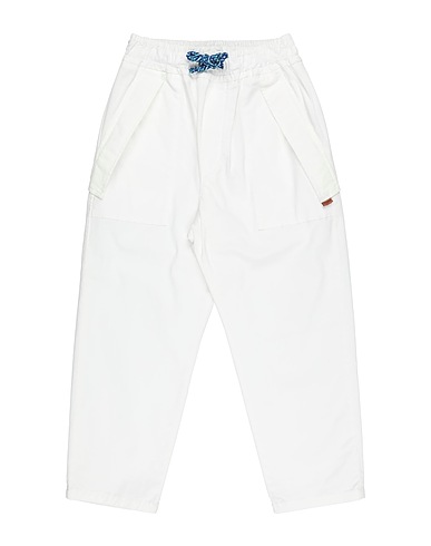 MISSONI KIDS Casual trouser White 98% Cotton, 2% Elastane