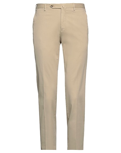 PT Torino Casual trouser Beige 55% Cotton, 42% Lyocell, 3% Elastane