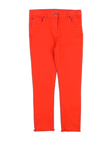 STELLA McCARTNEY KIDS Denim pants Orange 98% Cotton, 2% Elastane, Polyester