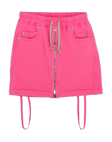 RICK OWENS Gonna Rosa 100% Cotone, Elastan