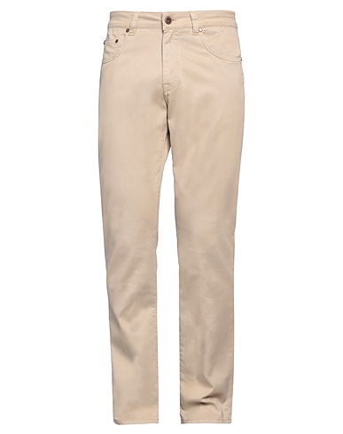 BOGLIOLI 5-pocket Sand 94% Cotton, 4% Silk, 2% Elastane
