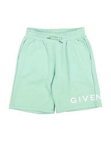 GIVENCHY Shorts & Bermuda Light green 86% Cotton, 14% Polyester