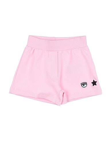 CHIARA FERRAGNI Shorts & Bermuda Rosa 95% Cotone, 5% Elastan