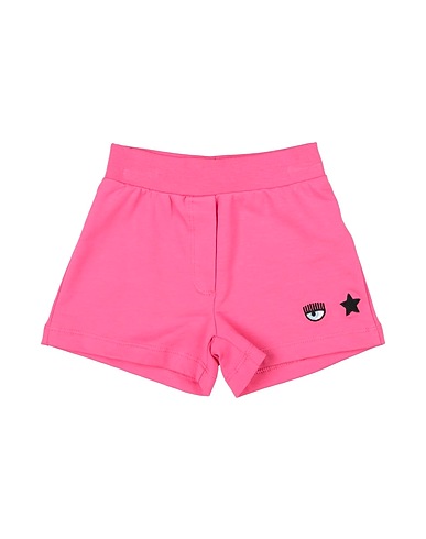 CHIARA FERRAGNI Shorts & Bermuda Fucsia 95% Cotone, 5% Elastan