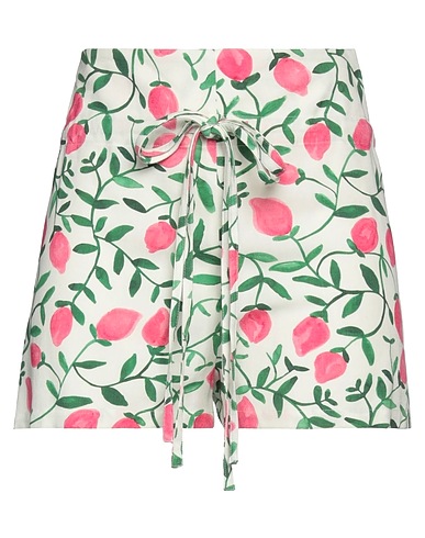 BENJAMIN BENMOYAL Shorts & Bermuda Avorio 80% Cotone, 20% Lino