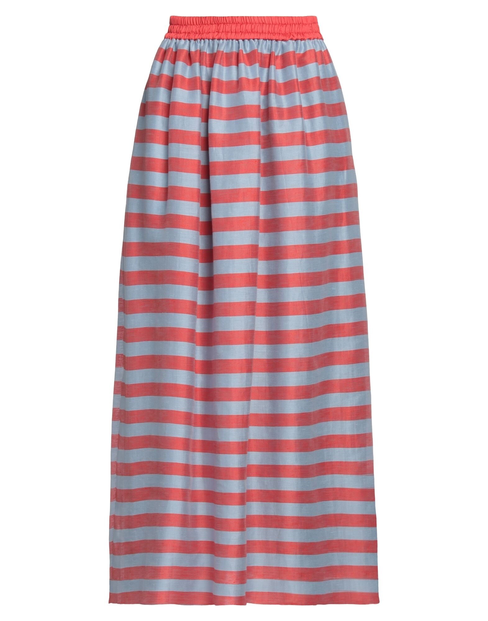 EMPORIO ARMANI ロングスカート レッド レディース ロングスカート