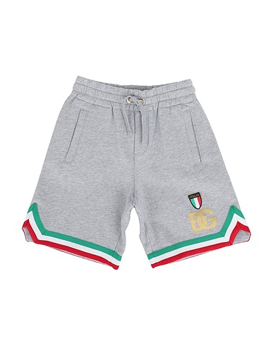 DOLCE&GABBANA Shorts & Bermuda Grey 100% Cotton