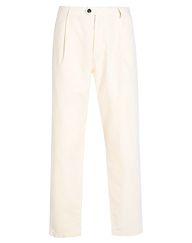 TOMMY HILFIGER Chinos Avorio 100% Cotone