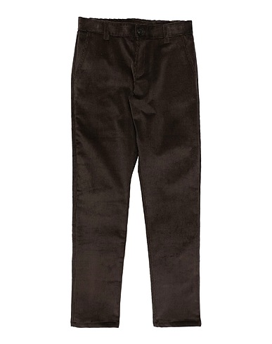 DAL LAGO Casual trouser Dark green 98% Cotton, 2% Elastane
