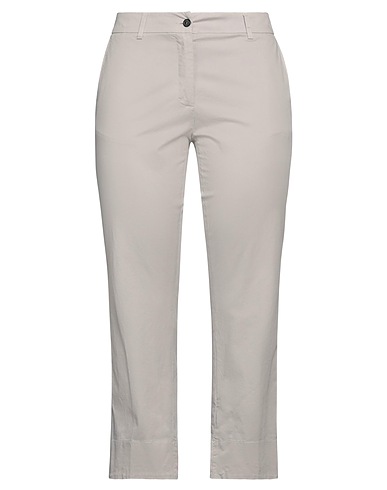 GRIFONI Pantalone Grigio chiaro 98% Cotone, 2% Elastan