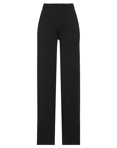 FEDERICA TOSI Casual pants Black 83% Viscose, 17% Polyester