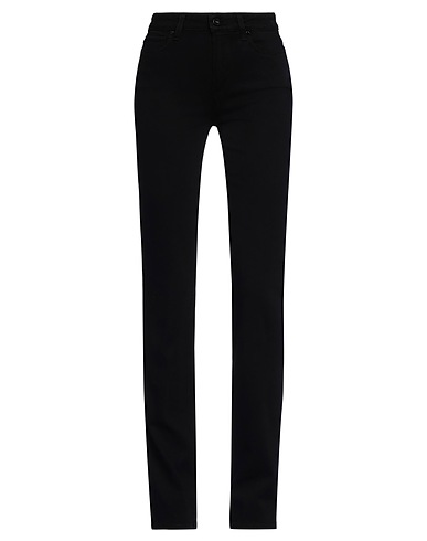 PAIGE Denim pants Black 54% Rayon, 23% Cotton, 22% Polyester, 1% Elastane