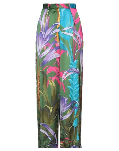 KAOS Pantalone Verde 100% Viscosa