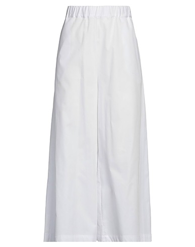 ROSÉ A POIS Casual trouser White 100% Cotton