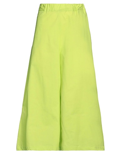 ROSÉ A POIS Casual pants Lime green 100% Cotton