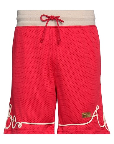 ADVISORY BOARD CRYSTALS Shorts & Bermudas Rot 100% Polyester, Baumwolle