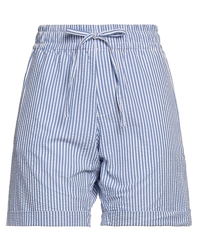 CESAR CASIER Shorts & Bermuda Light blue 100% Cotton