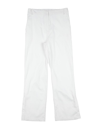 PINKO UP Casual pants White 98% Cotton, 2% Elastane