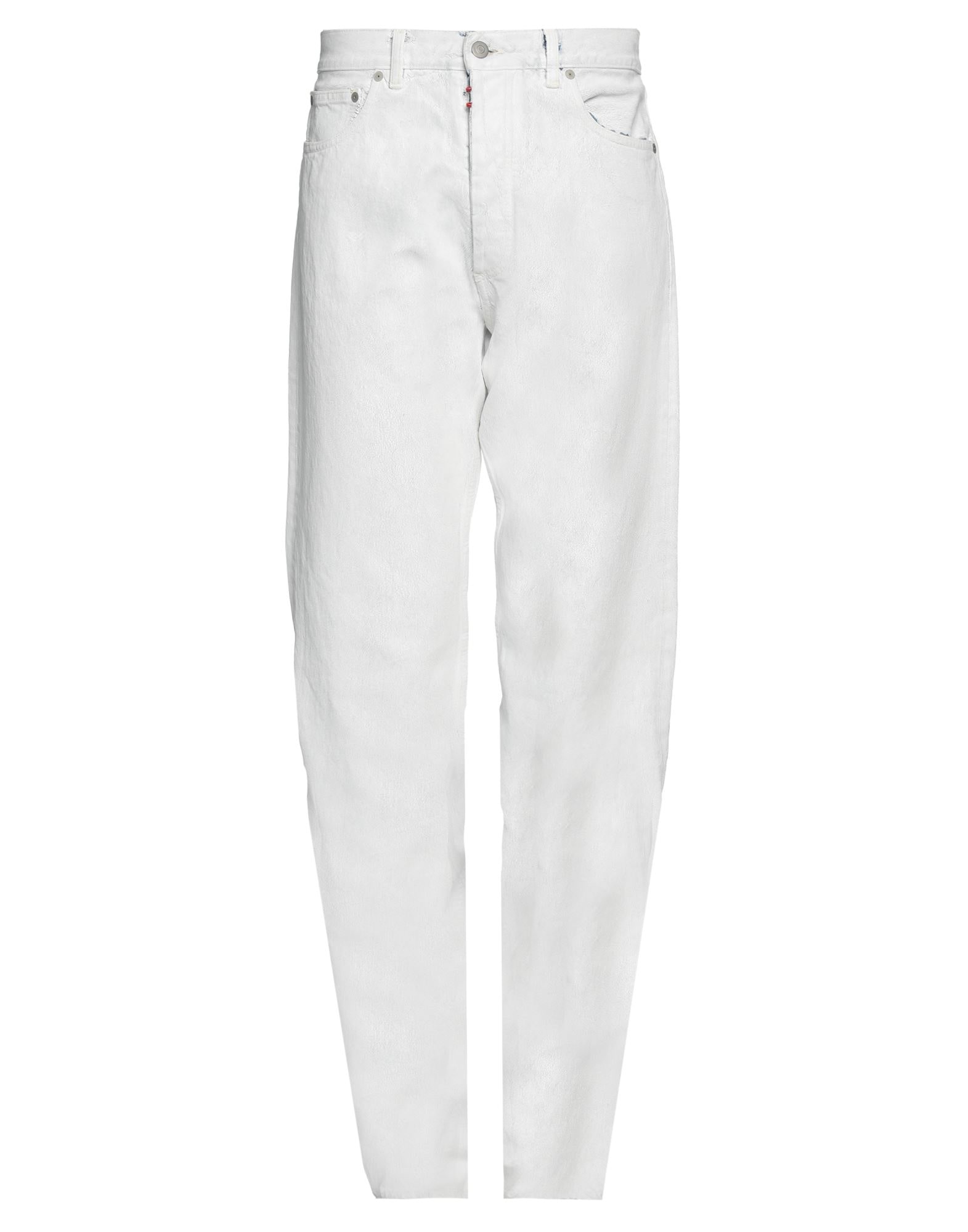 MAISON MARGIELA | White Men's Denim Pants | YOOX
