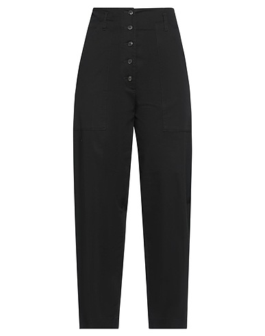 TELA Casual pants Black 98% Cotton, 2% Elastane