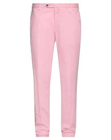 PT Torino Casual trouser Pink 97% Cotton, 3% Elastane