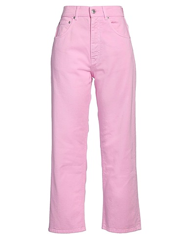 GRIFONI Casual pants Pink 100% Cotton