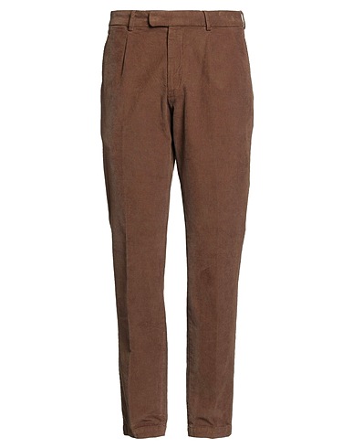 DEVORE INCIPIT Casual trouser Camel 87% Cotton, 12% Modal, 1% Elastane