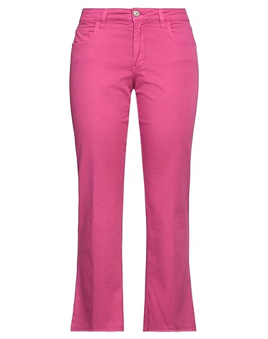 RE_HASH Pantalone Fucsia 98% Cotone, 2% Elastan