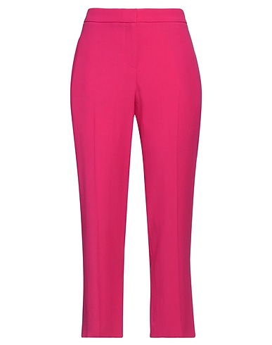 MCQUEEN Casual trouser Fuchsia 52% Viscose, 48% Acetate