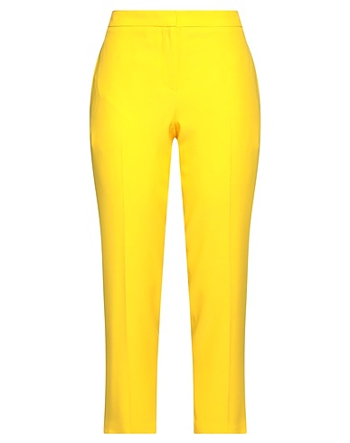 MCQUEEN Pantalon classique GIALLO 52% Viscose, 48% Acétate