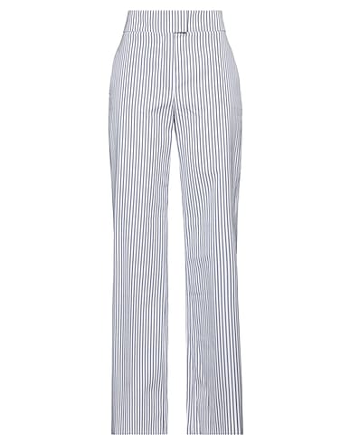 SA SU PHI Casual pants White 100% Cotton