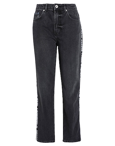 KARL LAGERFELD JEANS Denim pants Black 100% Organic cotton
