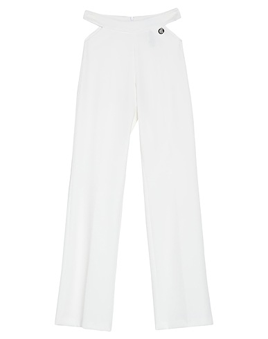 GAëLLE Paris Hosen Weiß 88% Polyester, 12% Elastan