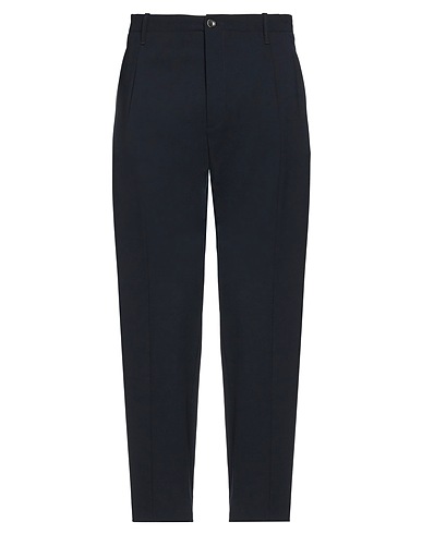 NINE IN THE MORNING Casual trouser Midnight blue 53% Polyester, 43% Wool, 4% Elastane