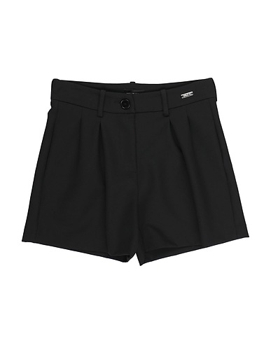 MONNALISA Shorts & Bermuda Nero 87% Poliestere, 13% Elastan